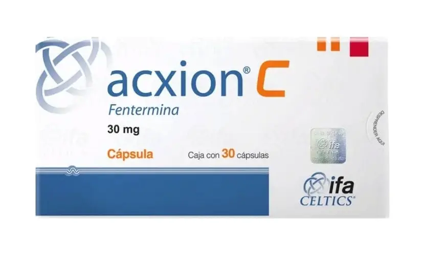 ACXION C 30 mg c/30 caps (Fentermina)