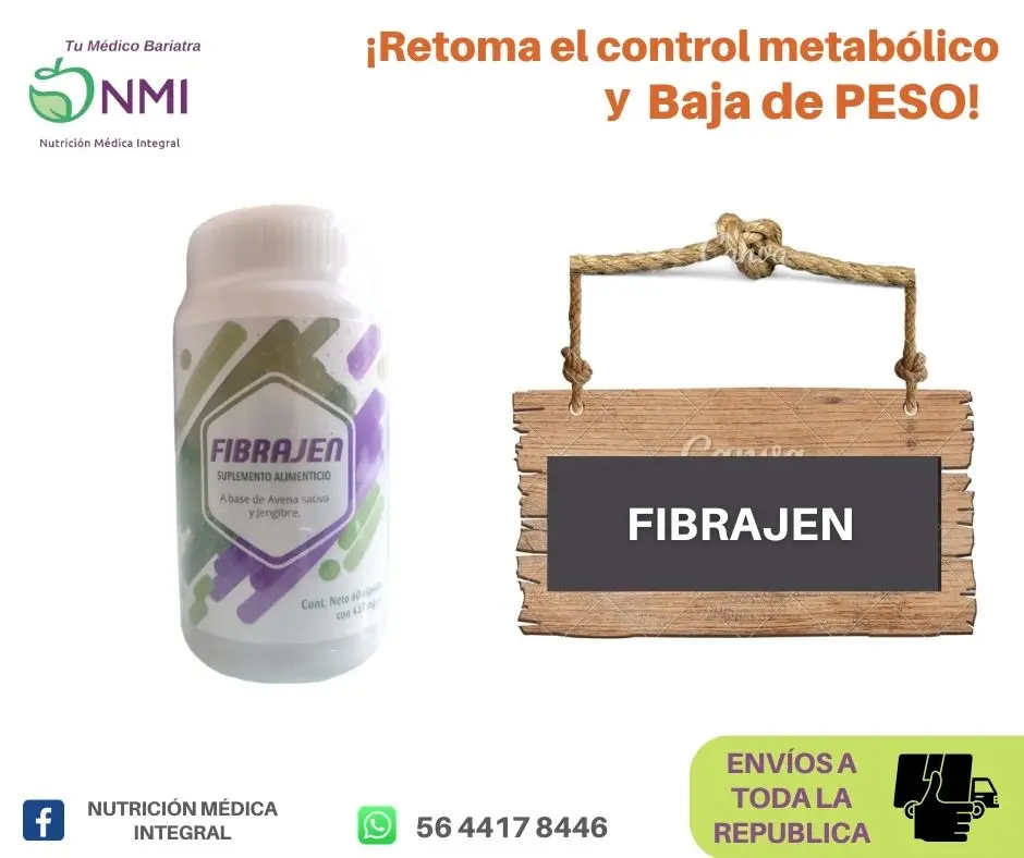 FIBRAJEN (Fibra Avena Sativa y Jenjigre) caps