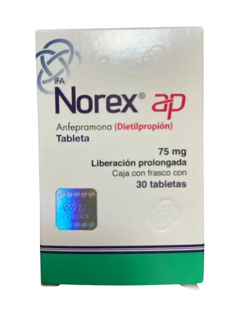 NOREX AP 75 mg c/30 tab (Anfepramona)
