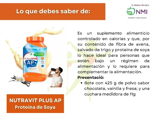 NUTRAVIT PLUS (Concentrado de Proteína de soya) 