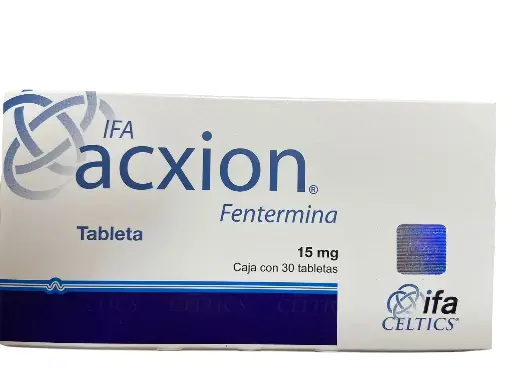 ACXION 15 mg c/30 tab (Fentermina)