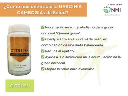 CITRIJEN CAPS 600 mg C/30 caps (Garcinia Cambogia)