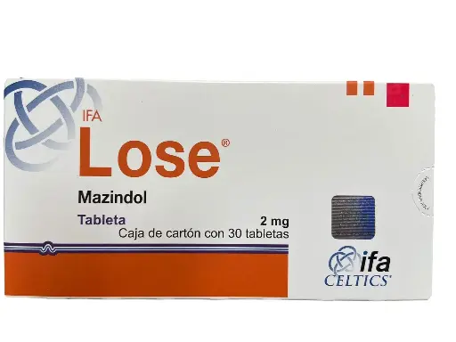 LOSE 2 mg c/30 tab (Mazindol)